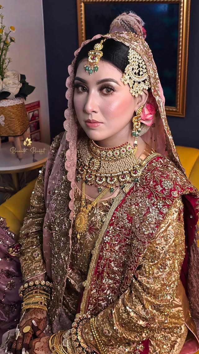 Classic Red Bridal Ensemble