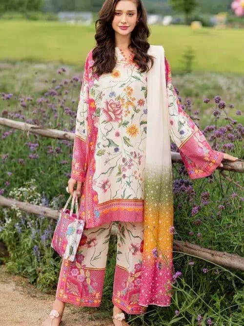 Floral Luxury Pret Suit